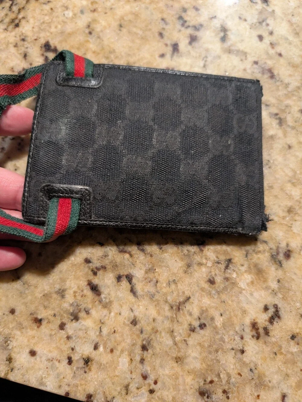Gucci Vintage Mens Project Wallet Authentic